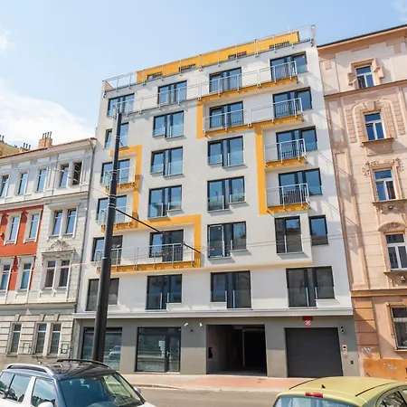 Brand New Studio Apartment # 45 With Free Parking In The City Center Prague Exterior photo